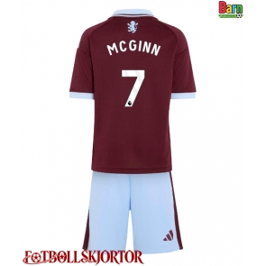 Aston Villa John McGinn #7 Hemmakläder Barn 2026-27 Kortärmad (+ Korta byxor)